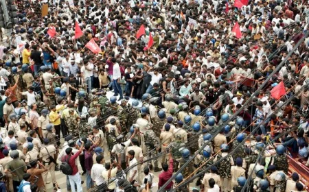 Demo Besar di India Minta Menteri Pendidikan Mundur, Internet di Delhi Langsung Diblokir