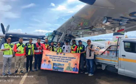BNPB Kirim Bantuan Penting untuk Korban Tanah Longsor di Krayan Selatan