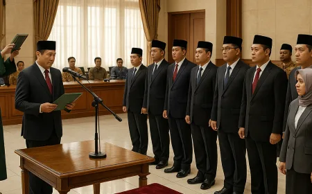 Pemprov Sumbar Perkuat Harmoni Sosial Lewat Pelantikan FPK 2025-2031
