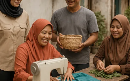 Pemberdayaan Sosial Ekonomi Kemenos Dorong Keluarga Penerima Bansos Jadi Produktif