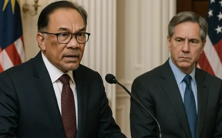 AS Panggil Dubes Malaysia Setelah PM Anwar Ibrahim Tegaskan Usir Warga Israel
