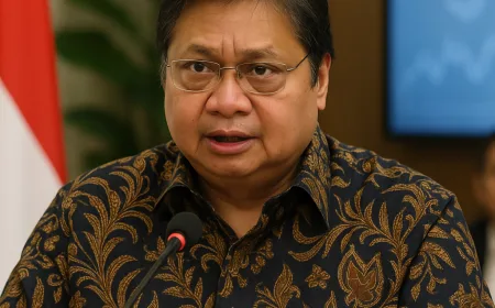 Airlangga Tegaskan Indonesia Tidak Sengaja Melemahkan Rupiah Meski AS Tuding Manipulasi