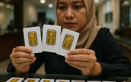 Harga Emas Antam Naik Rp 30.000/gram di Hari Buruh, Cek Rincian Terbarunya