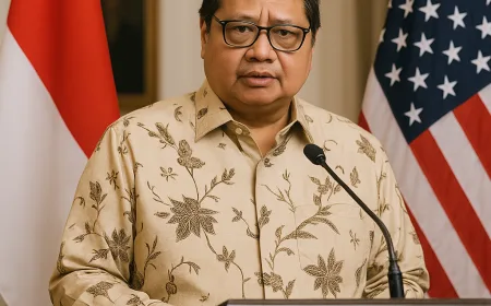 Airlangga Tegaskan Indonesia Tak Masuk Daftar Negara Manipulasi Kurs Versi AS