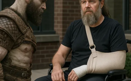 Serial God Of War Live-Action Amazon Recast Kratos Karena Cedera Ryan Hurst