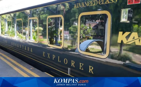 KA Nusantara Explorer: Kereta Sleeper Mewah KAI dengan Sentuhan Batik dan Motif Bali