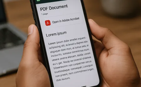 WhatsApp Bisa Buka File PDF Langsung dengan Integrasi Adobe Acrobat