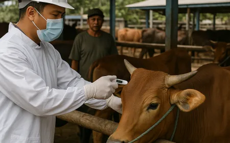Karantina Malut Pastikan Hewan Kurban Bebas Penyakit Jelang Idul Adha 1447 H