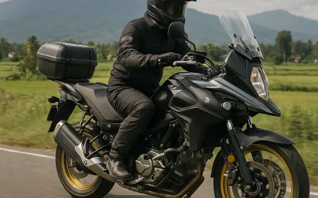 Mesin Suzuki V-Strom 650 XT: Motor Touring Tangguh untuk Jelajah Sumatera