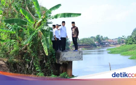 Jalan Longsor di Ogan Ilir, Warga Diminta Ajukan Usulan Perbaikan Segera