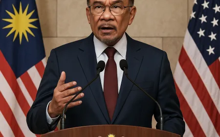 PM Anwar Ibrahim Tegaskan Malaysia Tetap Usir Warga Israel Meski Diteror AS