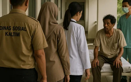 Dinas Sosial Kaltim Pastikan Kelayakan Perawatan ODGJ Terlantar Melalui Layanan Terpadu