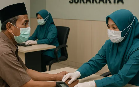 BPJS Kesehatan Surakarta Tingkatkan Pengendalian Penyakit Kronis Lewat Skrining Riwayat Kesehatan