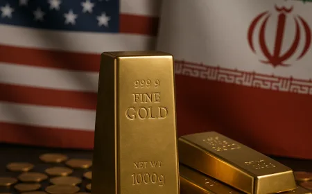 Harga Emas Tertekan Akibat Konflik AS-Iran yang Makin Memanas