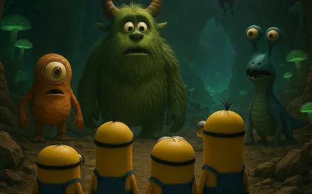 Sinopsis Film Minions & Monsters: Petualangan Seru Minions di Dunia Monster