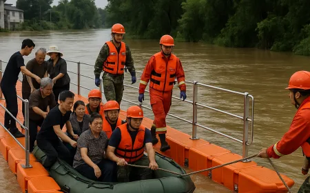 Inovasi Evakuasi Korban Bencana dari China Jadi Sorotan Dunia