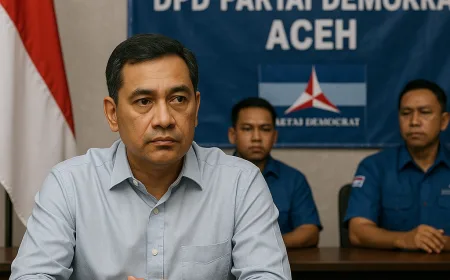 Teuku Riefky Harsya Diharapkan Jadi Figur Pemersatu Menjelang Musda Demokrat Aceh