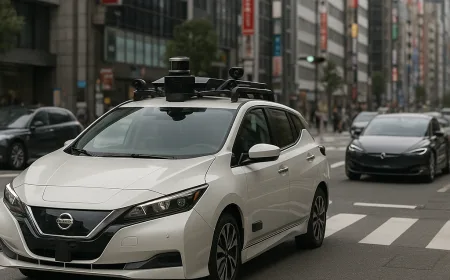 Nissan, Uber, dan Startup Inggris Uji Coba Robotaxi di Tokyo Akhir 2026