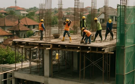 Harga Properti di Bali Naik Imbas Kenaikan Bahan Bangunan dan Upah Pekerja
