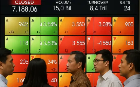 IHSG Ditutup Naik 1,1% pada 22 Mei 2026, Ini Penyebab Utamanya