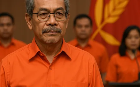 Henry Saragih Mantan Pemimpin La Via Campesina Resmi Jadi Sekjen Partai Buruh