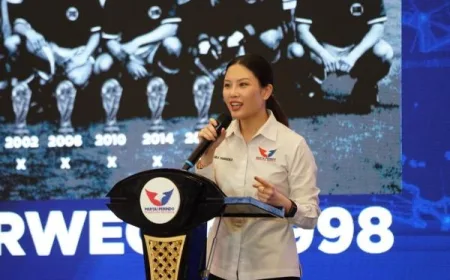 Angela Tanoesoedibjo Ajak Kader Partai Perindo Tiru Kegigihan Timnas Norwegia di Piala Dunia 2026