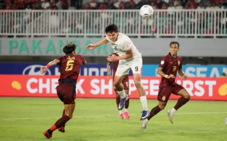 Mitchell Baker Cetak Hattrick, Media Vietnam Sebut Bikin Pusing Kim Sang-sik