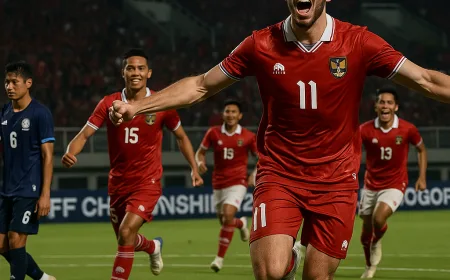 Hasil Timnas Indonesia vs Kamboja Piala AFF 2026: Menang Telak 5-1, Baker Cetak Hattrick
