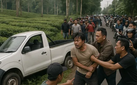 Video Kecelakaan di Tasik: Sopir Mabuk Diamuk Warga Karena Dikira Begal