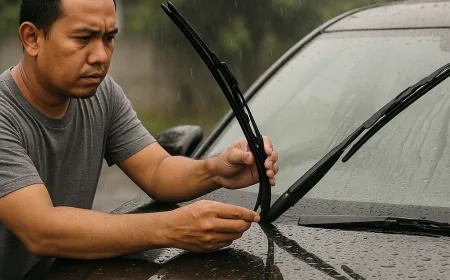 4 Cara Mudah Mendeteksi Wiper Kaca Mobil yang Sudah Tidak Layak Pakai