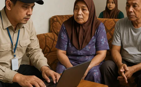Verifikasi Data PBI di Cibitung Fokus pada 9 Warga Terindikasi Penyakit Kronis