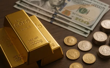 Harga Emas Terancam Longsor ke US$4.900 Jelang Rapat The Fed, Apa Penyebabnya?