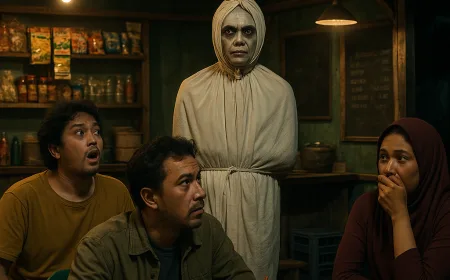 Sinopsis Warung Pocong: Film Horor Komedi Terbaru Tayang 9 April 2026