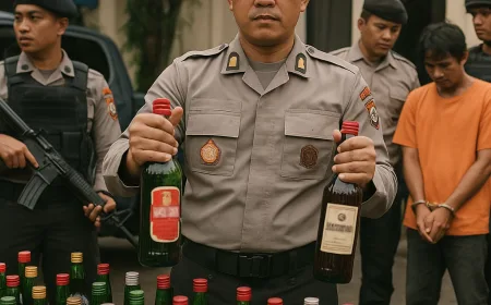 Polres Purwakarta Konsisten Gelar Razia Miras untuk Tekan Premanisme