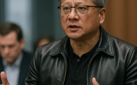 CEO Jensen Huang Kritik 'God Complex' CEO Soal AI dan Dampaknya pada Kekurangan Tenaga Kerja