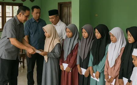 Petrokimia Kayaku Santuni Anak Yatim dari Enam Desa, Perkuat Kepedulian Sosial