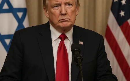 Trump Tegaskan Israel Tak Pernah Bujuk Saya Perang Melawan Iran