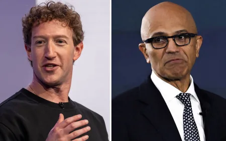 Saham Microsoft Melonjak 8%, Meta Anjlok 9% karena Perbedaan Strategi AI Big Tech
