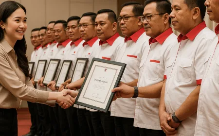 Angela Tanoesoedibjo Apresiasi 14 Legislator Perindo dengan Penghargaan Kerja Nyata