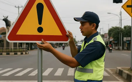 Dishub Pasuruan Evaluasi Rambu Lalu Lintas Pasca Kecelakaan Maut Tewaskan 4 Orang
