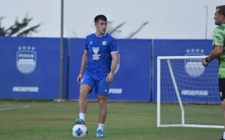 Mariano Peralta Gabung Latihan Perdana Persib Bandung, Absen Lawan Tampines Rovers