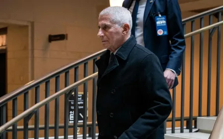 Anthony Fauci Bungkam Ditempa Pertanyaan Senat AS soal Asal-usul Covid-19