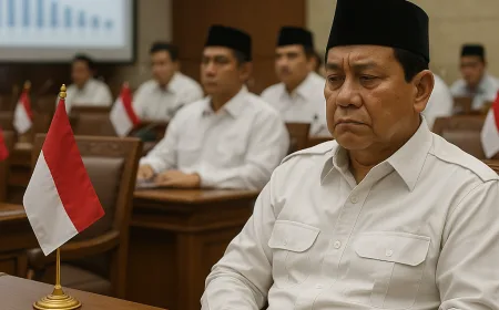 Elektabilitas Gerindra Anjlok Tajam, Peluang Jadi Partai Nomor 1 Terancam