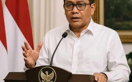 Mensesneg Tegaskan Pemerintah Fokus Kerja, Bukan Kejar Angka Survei