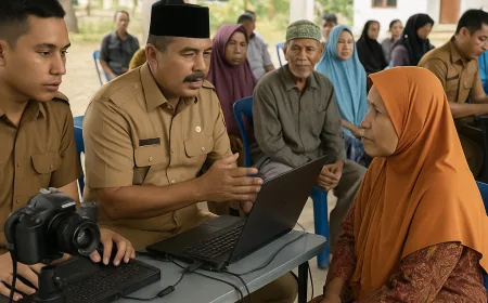 Bupati Kolaka Dorong Digitalisasi Bantuan Sosial Lewat Layanan Jemput Bola