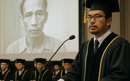 Rekan Wartawan Raih Gelar Doktor dengan Disertasi Tentang Kusni Kasdut di UI