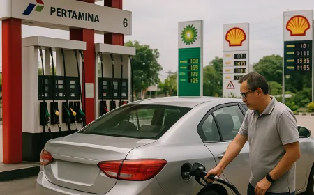Daftar Harga BBM Terbaru di SPBU Pertamina, BP, Shell, dan VIVO Juli 2026