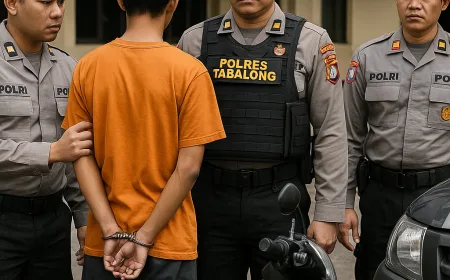 Remaja Warga Kelua Diduga Curi Motor, Polisi Tabalong Langsung Tangkap