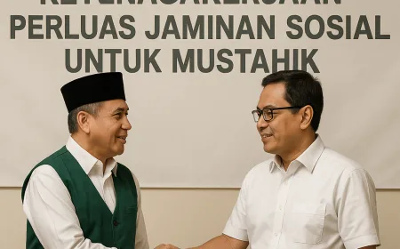 Sinergi BAZNAS dan BPJS Ketenagakerjaan Perluas Jaminan Sosial untuk Mustahik