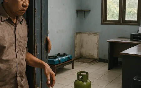 BUMDes Sungi Wetan Pasuruan Kembali Dibobol Maling, Kulkas dan Tabung Gas Raib